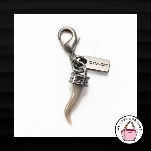 Coach Handbags - ULTRA RARE! NEW COACH ITALIAN HORN DINKY ROGUE BAG SHOE CHARM KEY FOB KEYCHAIN